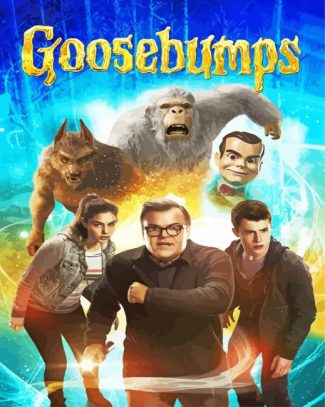 Goosebumps Movie Poster Diamond Painting