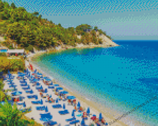 Greece Samos Island Diamond Painting