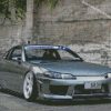 Grey Silvia S15 Car Diamond Painting