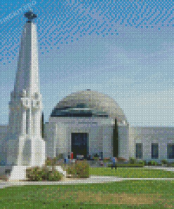 Griffith Observatory Los Angeles Diamond Painting