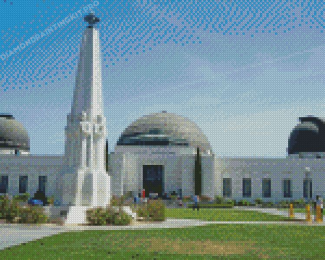 Griffith Observatory Los Angeles Diamond Painting