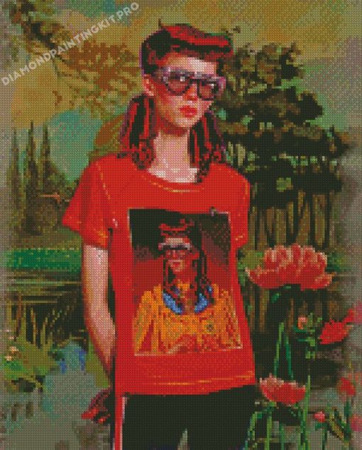 Gucci Girl Diamond Painting