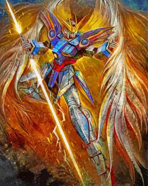 Gundam Wing Diamond Painting