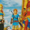 Hyrule Warriors Age Of Calamity Game Diamond Painting