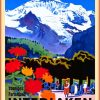 Interlaken Poster Art Diamond Paintings