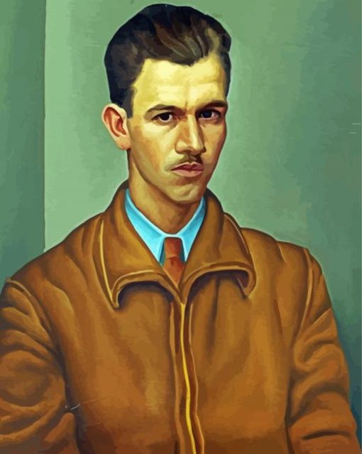 Jerry Bywaters Self Portrait Diamond Painting