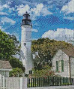 Key West Lighthouse Florida Diamond Painting