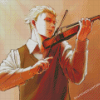 Loid Forger Playing Violin Diamond Painting