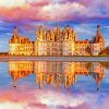 Loire Castle Reflection Diamond Paintings