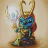 Loki Stitch Diamond Painting