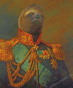 Lord Sloth In Suit Diamond Paintings