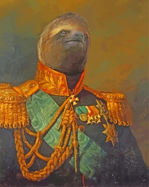 Lord Sloth In Suit Diamond Paintings