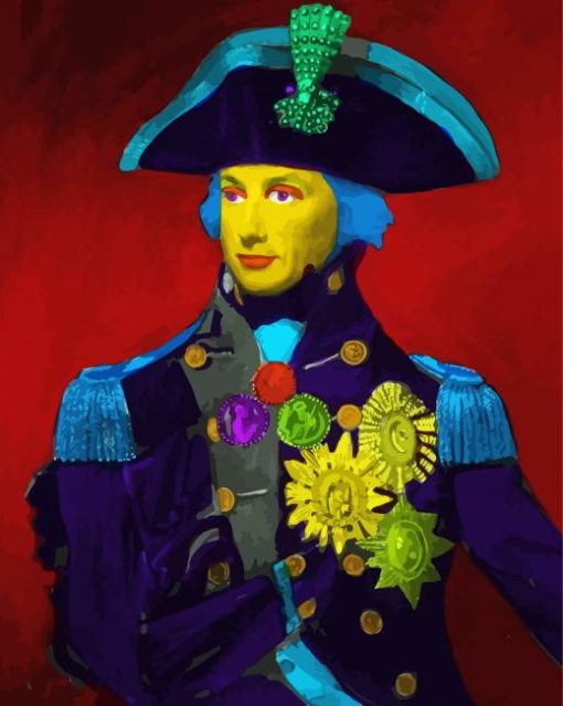 Lord Nelson Pop Art Diamond Painting