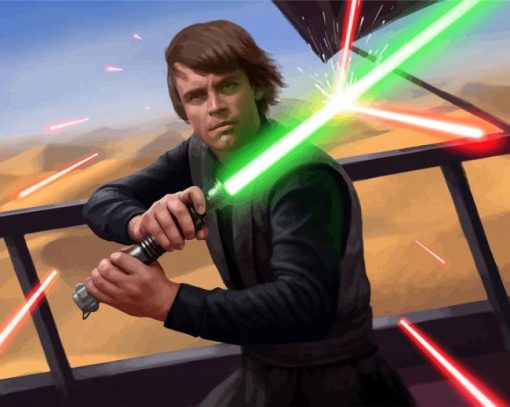 Luke Skywalker Diamond Paintings