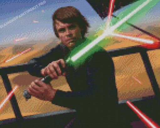 Luke Skywalker Diamond Paintings