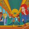 Magic School Bus Animation Diamond Paintings