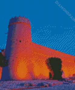 Masmak Fortress Riyadh Diamond Painting