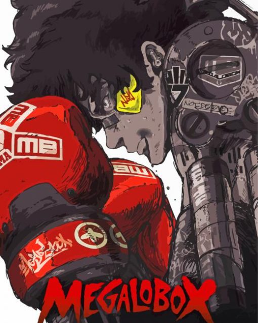 Megalobox Anime Diamond Painting