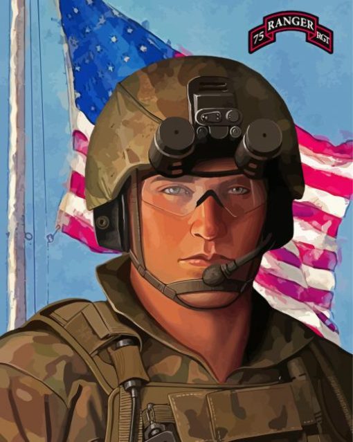 Military Ranger Diamond Paintings