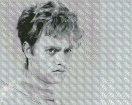 Monochrome Vic Morrow Diamond Painting