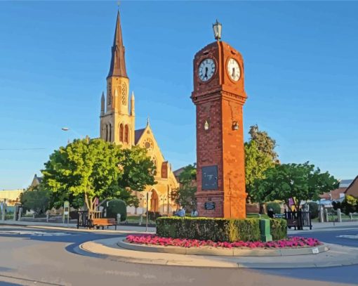 Mudgee Roundabout Diamond Painting