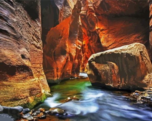 Narrows National Park Diamond Painting