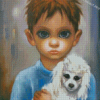 No Dogs Allowed By Margaret Keane Diamond Paintings