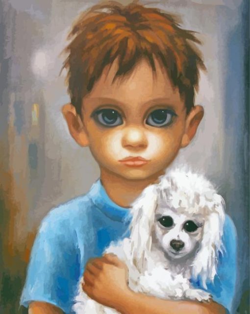 No Dogs Allowed By Margaret Keane Diamond Paintings