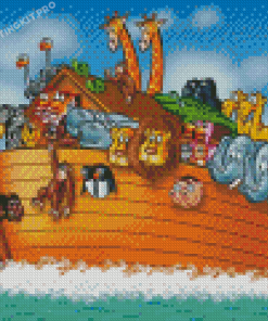 Noahs Ark Children Diamond Painting