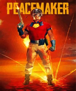 Peacemaker Character Poster Diamond Painting