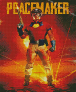 Peacemaker Character Poster Diamond Painting