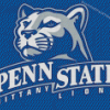 Penn Stat Nittany Lion Logo Diamond Painting