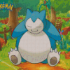 Pokemon Snorlax Diamond Paintings