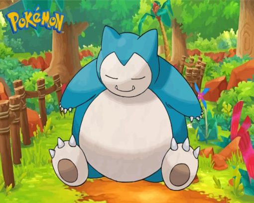 Pokemon Snorlax Diamond Paintings