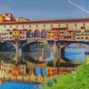 Ponte Vecchio In Florence Italy Diamond Paintings