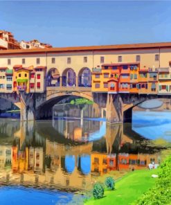 Ponte Vecchio In Florence Italy Diamond Paintings