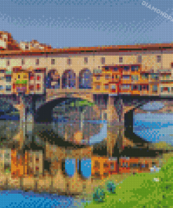 Ponte Vecchio In Florence Italy Diamond Paintings