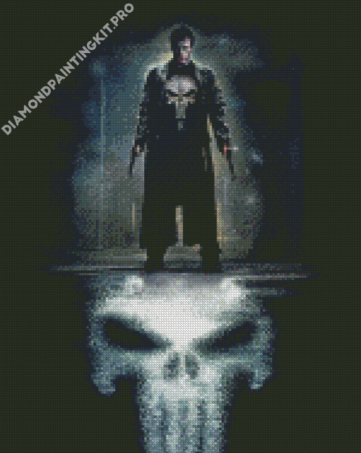 Punisher Movie Diamond Painting