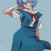 Rei Ayanami Character Diamond Paintings