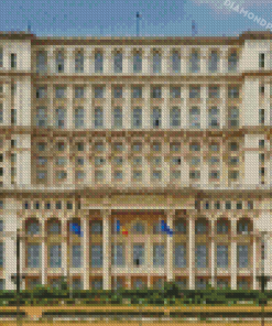 Romania Bucharest Palace Of Parliament Diamond Paintings