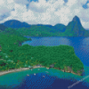 Saint Lucia Island Diamond Paintings