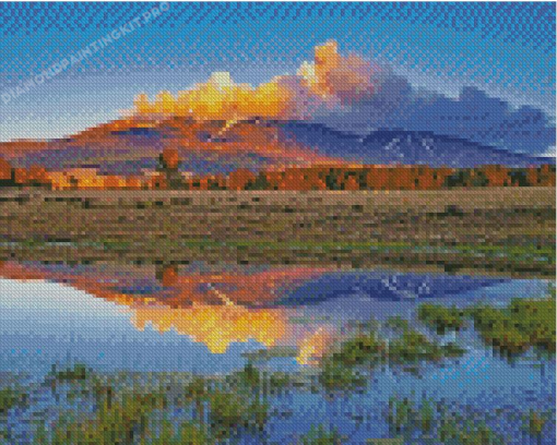 San Francisco Peaks Landscape Diamond Painting