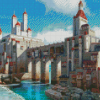 Sea Castle Diamond Paintings