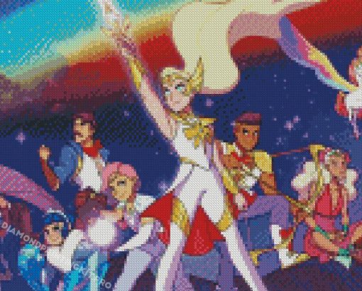 She Ra Princesses Of Power Poster Diamond Painting