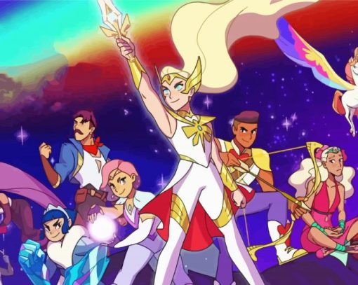 She Ra Princesses Of Power Poster Diamond Painting