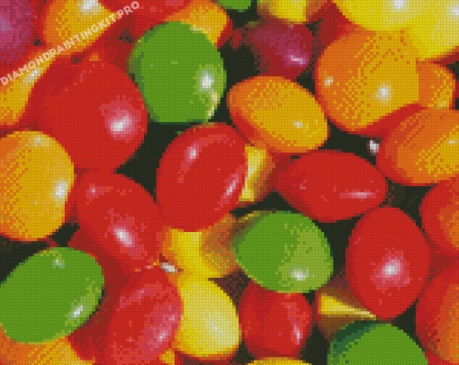 Skittles Candies Diamond Painting