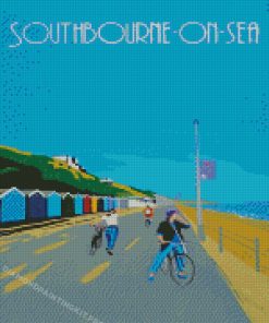 Southbourne On Sea Poster Diamond Painting