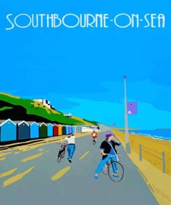 Southbourne On Sea Poster Diamond Painting
