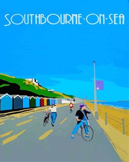 Southbourne On Sea Poster Diamond Painting