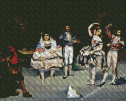 Spanish Ballet Dancers Diamond Painting